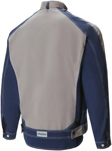Союзспецодежда Прогресс костюм летний (куртка + полукомбинезон 44-46) 170-176 темно-синий/серый