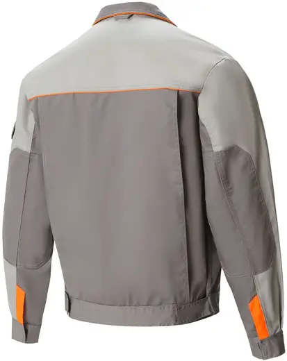 Союзспецодежда Профессионал-1 костюм (куртка + брюки 64-66) 170-176 темно-серый/светло-серый