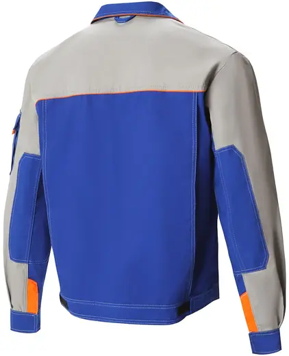 Союзспецодежда Профессионал-1 костюм (куртка + брюки 60-62) 182-188 василек/светло-серый