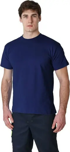 Факел-Спецодежда футболка (44 (XS) темно-синяя