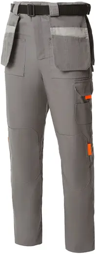 Союзспецодежда Профессионал брюки (56-58) 194-200 темно-серые/светло-серые