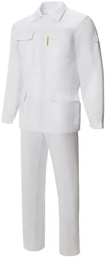 Союзспецодежда Эксперт-2 костюм (куртка + полукомбинезон 48-50) 170-176 белый