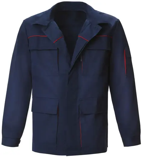 Союзспецодежда Эксперт-2 костюм (куртка + полукомбинезон 64-66) 194-200 темно-синий