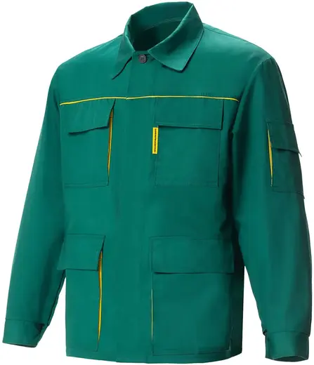 Союзспецодежда Эксперт-2 костюм (куртка + полукомбинезон 64-66) 182-188 зеленый