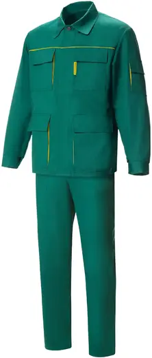Союзспецодежда Эксперт-2 костюм (куртка + полукомбинезон 48-50) 194-200 зеленый