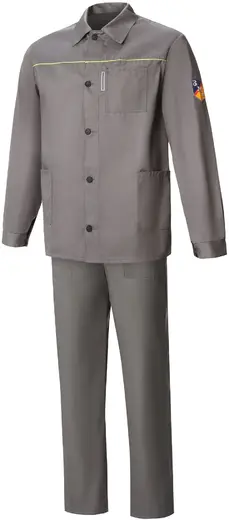 Союзспецодежда Труд-2 костюм (куртка + полукомбинезон 56-58) 182-188