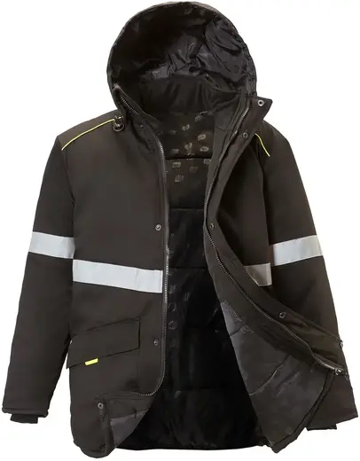 Союзспецодежда Союзспец костюм утепленный (куртка + полукомбинезон 60-62) 170-176 черный