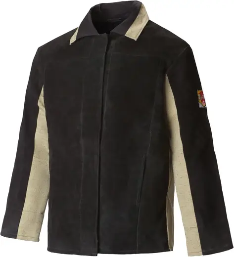 Союзспецодежда костюм для сварщика брезентовый (куртка + брюки 52-54) 182-188 брезент, спилок