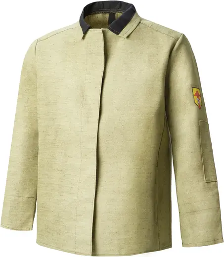 Союзспецодежда костюм для сварщика брезентовый (куртка + брюки 44-46) 170-176 брезент, спилок