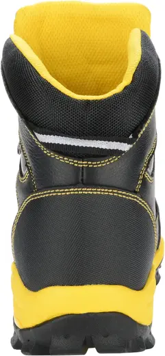 Bazaltron ботинки (37) черные/желтые подносок композитный