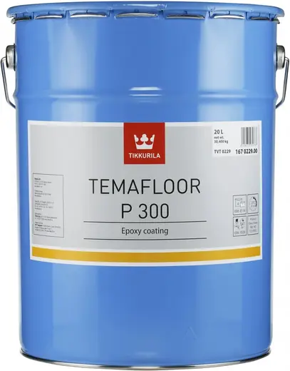 Тиккурила Temafloor P 300 двухкомпонентное эпоксидное покрытие (10 л)