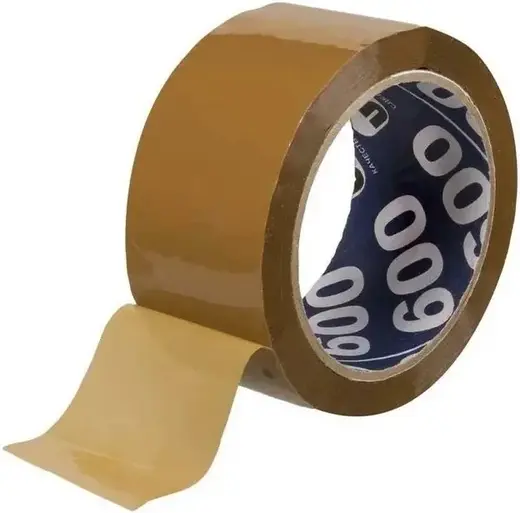 Unibob 600 скотч упаковочный (48*132 м) коричневый