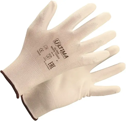 Ultima 620 перчатки трикотажные (11/XXL) полиуретан частичный облив