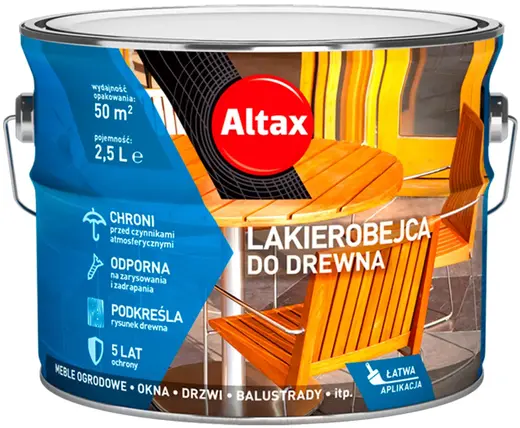 Altax Lakierobejca do Drewna лак-морилка (2.5 л) дуб