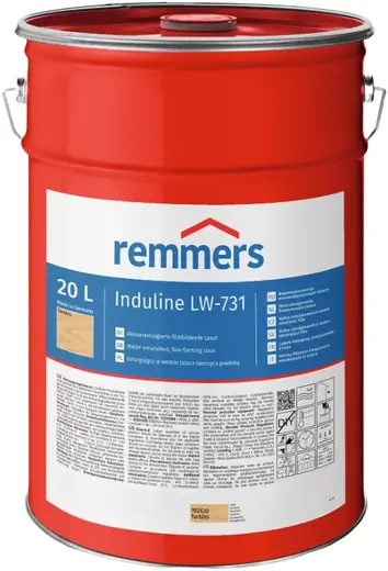 Remmers Induline SW-910 пропитка на водной основе для защиты древесины (20 л)