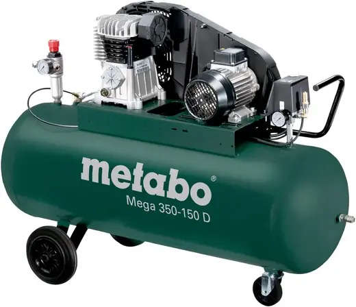 Metabo Mega 350-150 D компрессор поршневой масляный (2200 Вт)