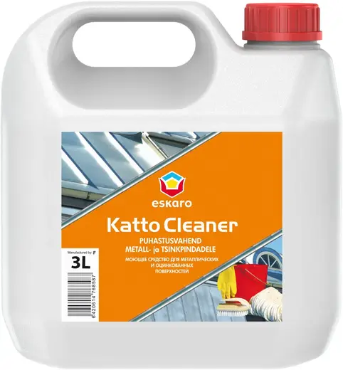 Eskaro Katto Cleaner моющее средство для металлических и поверхностей (3 л)
