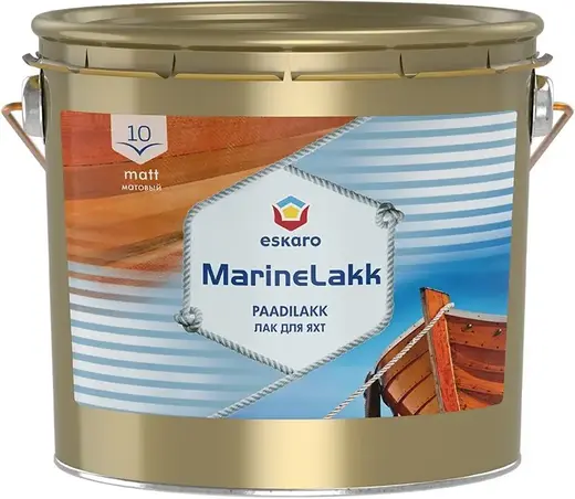 Eskaro Marine Lakk 10 уретан-алкидный лак для яхт (2.4 л)