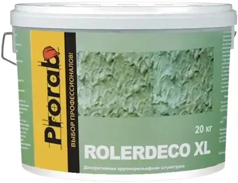 Prorab Rolerdeco XL штукатурка декоративная крупнорельефная (20 кг) MCL J023