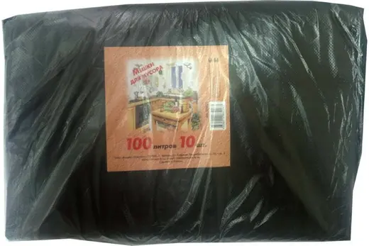 Концепция Быта мешки для мусора (10 пакетов) 100 л