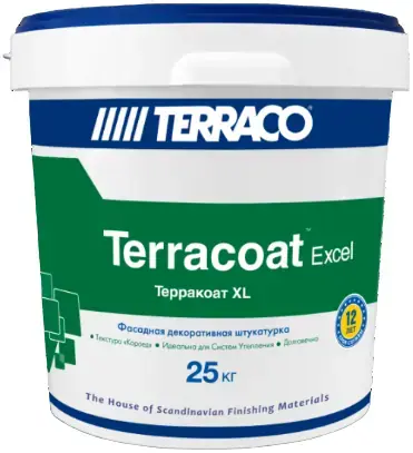 Terraco Terracoat Excel штукатурка фасадная декоративная на акриловой основе (25 кг) №303