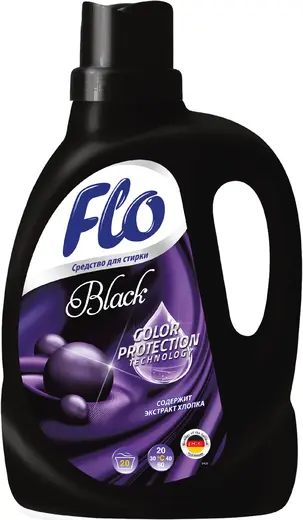 Flo Pure System Dark & Black Protection System средство для стирки черных тканей (1 л)