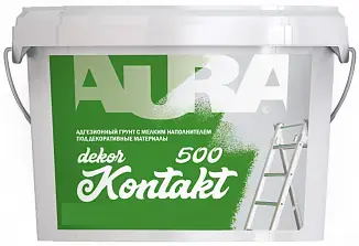 Аура Dekor Kontakt 500 адгезионный грунт под декоративные материалы (15 кг)