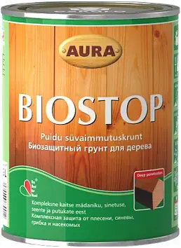 Аура Biostop грунт для дерева биозащитный (2.7 л)