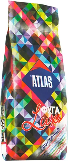 Атлас Фуга Lux эластичная смесь для затирки швов (5 кг) №037 графитовая
