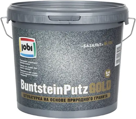 Jobi Buntsteinputz Gold декоративная штукатурка на основе натурального гранита (7 кг) №106