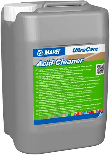 Mapei Ultracare Acid Cleaner концентрированное кислотное чистящее средство (5 л)