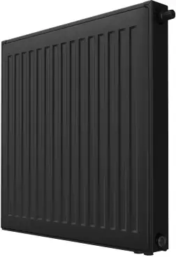 Royal Thermo Ventil Compact радиатор стальной панельный VC11-600-600 (600*600*61 мм) Noir Sable