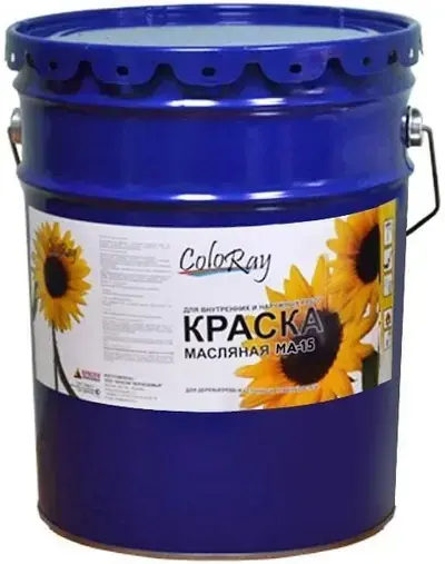 Coloray МА-15 краска масляная для внутренних и наружных работ (20 кг) белая