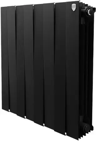Royal Thermo Pianoforte 500 VD радиатор биметалл RTBBT50006 6 секций (480 мм) черный графитовый/Noir Sable