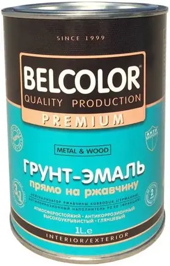 Belcolor BLC АУ-1356 грунт-эмаль по ржавчине универсальная (900 г) бежевая