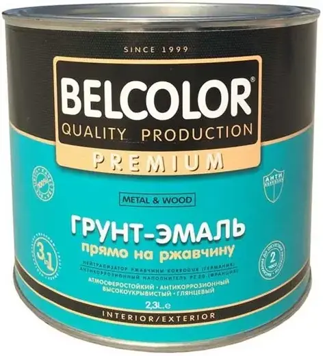 Belcolor BLC АУ-1356 грунт-эмаль по ржавчине универсальная (1.9 кг) бежевая