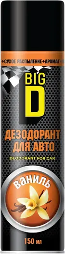 Big D Deodorant For Car дезодорант для салона автомобиля (150 мл) ваниль