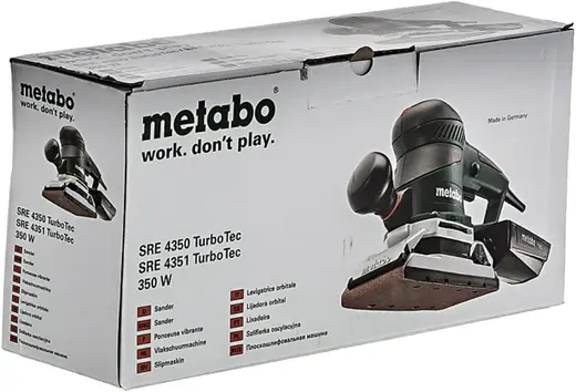 Metabo SRE 4351 Turbotec плоскошлифовальная машина (350 Вт)
