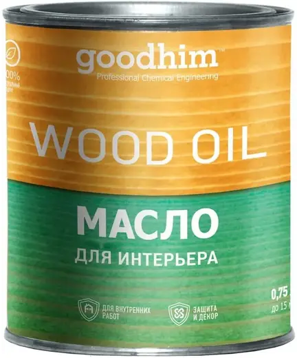 Goodhim Wood Oil масло для интерьера (750 мл) золотой