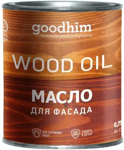 Goodhim Wood Oil масло для фасада (750 мл) альбион