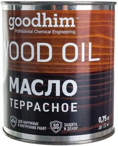 Goodhim Wood Oil масло террасное (750 мл) мокачино