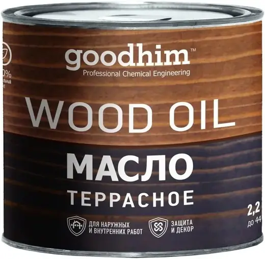 Goodhim Wood Oil масло террасное (2.2 л) мокачино