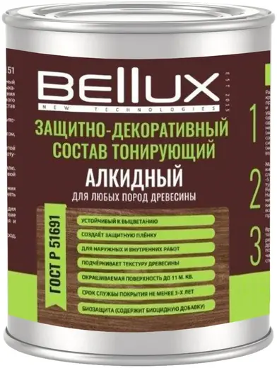 Bellux ПФ-115 Тонирующий защитно-декоративный состав алкидный (600 г) белый