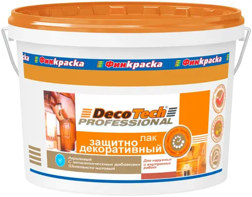 Decotech Professional лак защитно-декоративный акриловый (3 л )