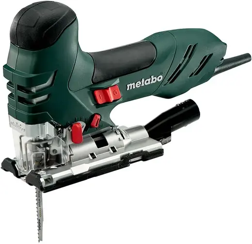 Metabo STE 140 Plus лобзик электрический (750 Вт) 1 лобзик + 1 патрубок + 1 защитное стекло + 1 гетинаксовая защитная пластина + 1 адаптер для направл