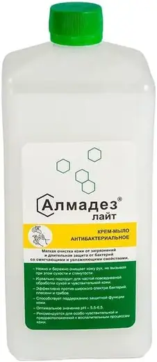 Алмадез Лайт крем-мыло антибактериальное с пролонгированным эффектом (1 л)