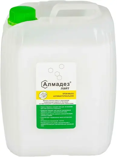 Алмадез Лайт крем-мыло антибактериальное с пролонгированным эффектом (5 л)