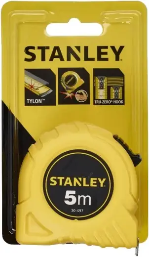 Stanley рулетка измерительная (5 м*19 мм) пластик металл Таиланд