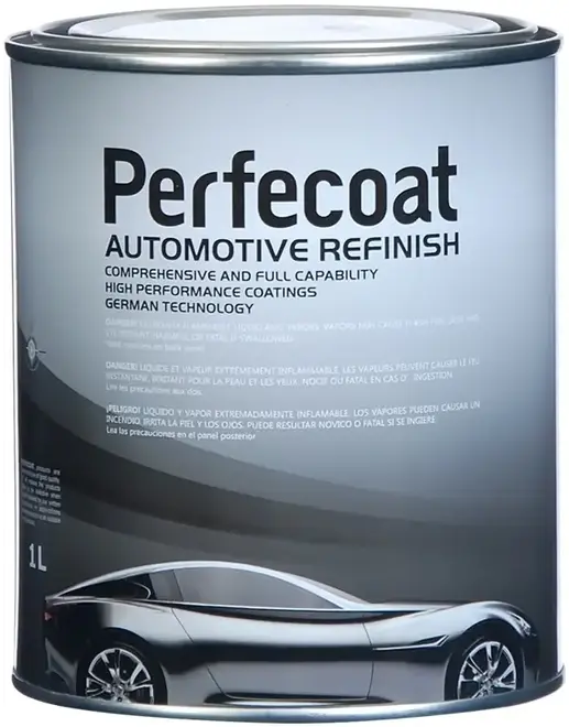 Perfecoat PC 2K эмаль акриловая быстросохнущая (1 л) фиолетово-красная