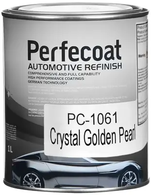 Perfecoat PC 1K эмаль (базовое покрытие 1 л) хрустальная золотая жемчужина